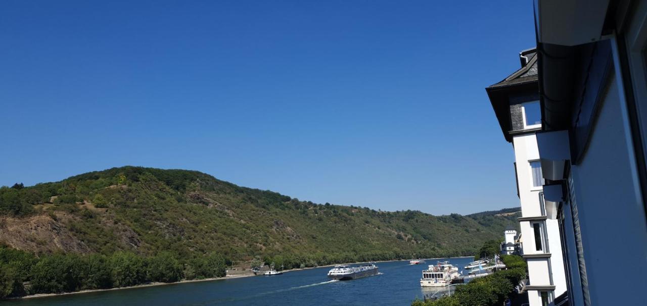 Grosse Wohnung Mit Rheinblick Boppard Bagian luar foto