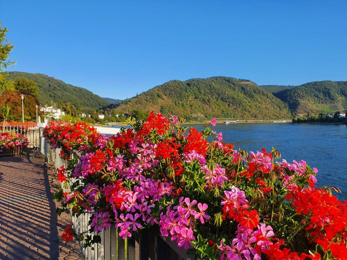 Grosse Wohnung Mit Rheinblick Boppard Bagian luar foto