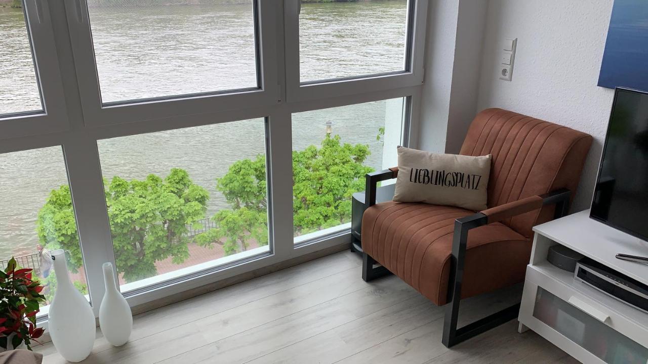 Grosse Wohnung Mit Rheinblick Boppard Bagian luar foto