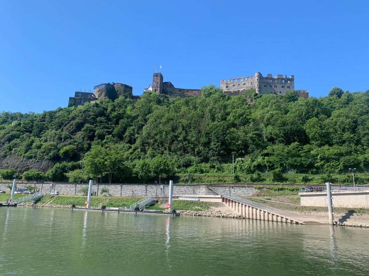 Grosse Wohnung Mit Rheinblick Boppard Bagian luar foto