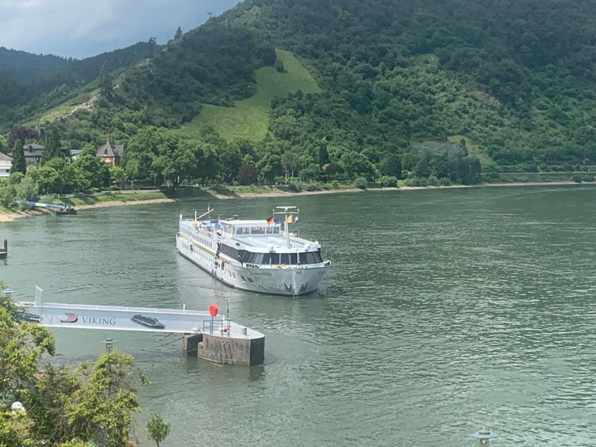 Grosse Wohnung Mit Rheinblick Boppard Bagian luar foto