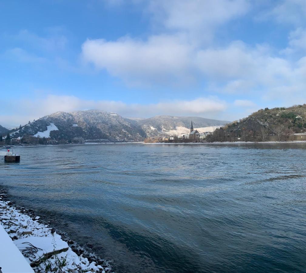 Grosse Wohnung Mit Rheinblick Boppard Bagian luar foto