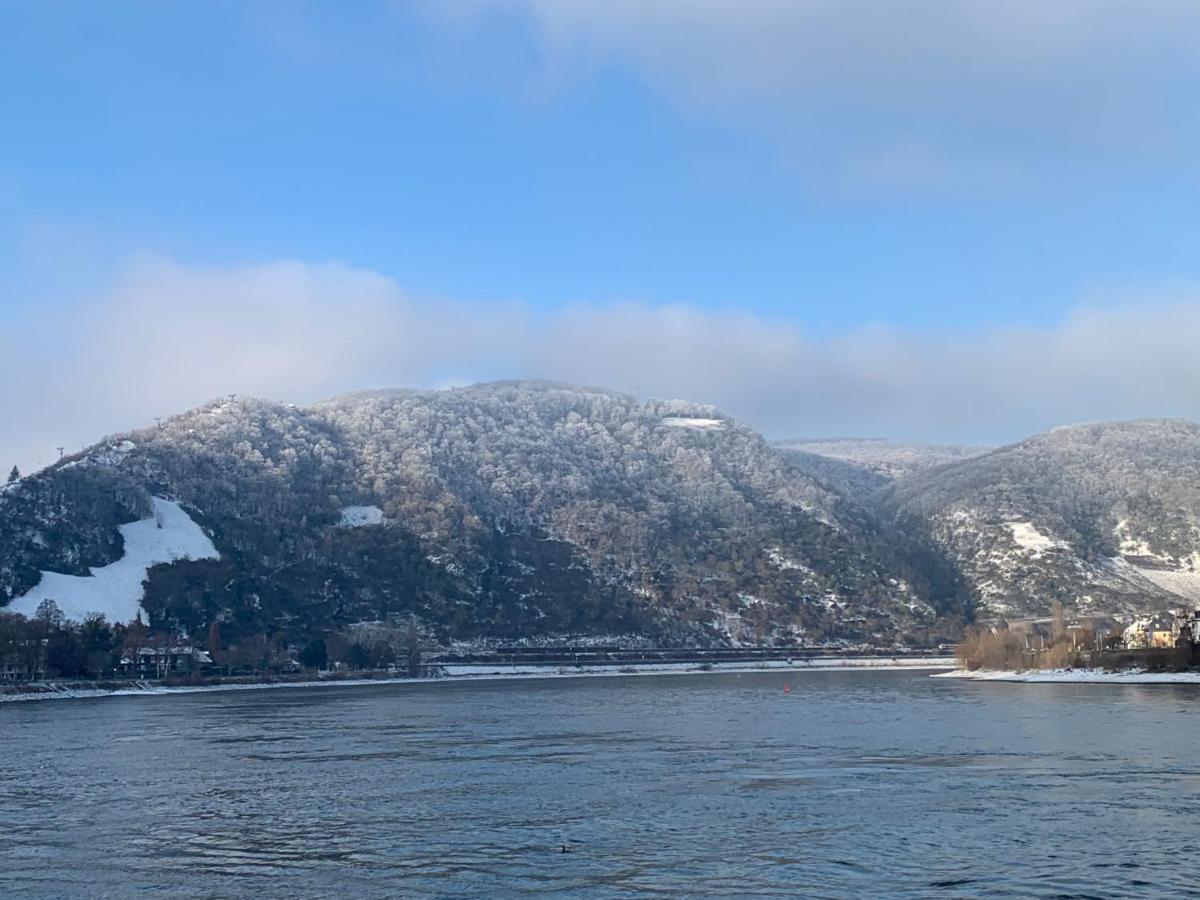 Grosse Wohnung Mit Rheinblick Boppard Bagian luar foto